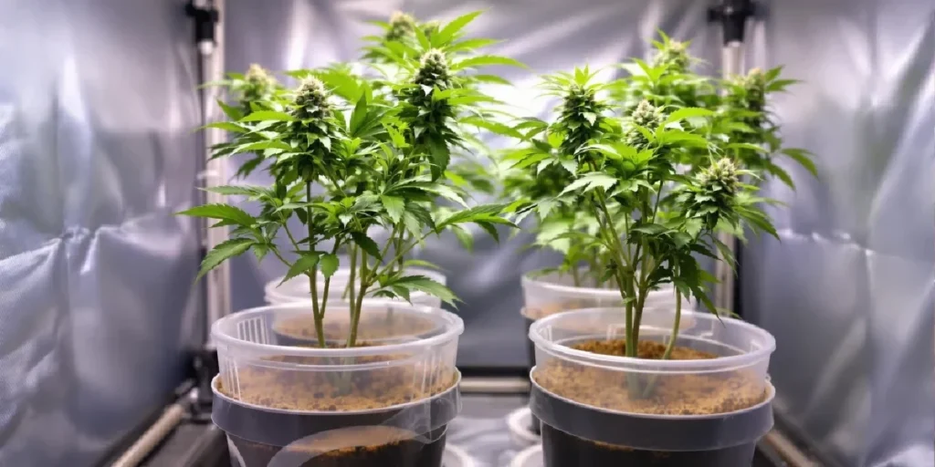 Cannabis roots in coco coir showing aeration and drainage benefits