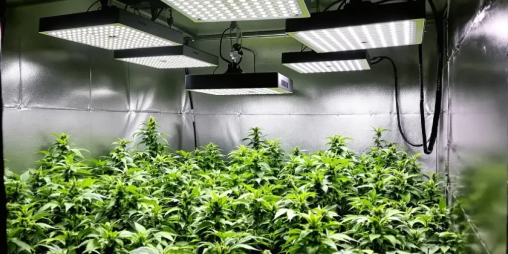 Cheap grow lights for weed supporting cannabis plants in flowering stage indoors