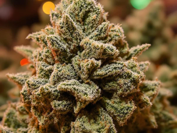 Bubba Kush strain cannabis buds perfect for relaxation and sleep.