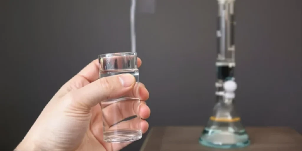 Difference between a bong and a bubbler comparing glass designs, size, and portability on clean background.
