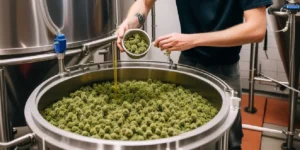 cannabis infused beer tasting flight
