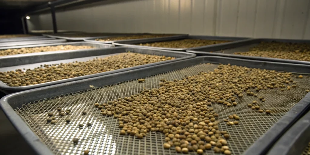 Drying cannabis seeds prepared when to harvest cannabis seeds for optimal storage.
