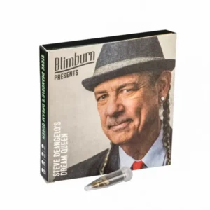 STEVE DEANGELOS DREAM QUEEN seed packaging with a portrait and a clear seed vial.