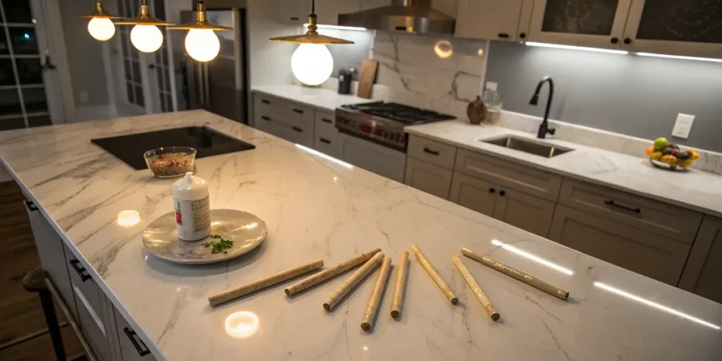 Pre-Rolled Joints Go Bad. A close-up of a single pre-rolled joint resting on a tray with loose cannabis leaves.