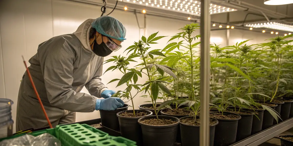 step-by-step cannabis growing guide for beginners indoor cultivation